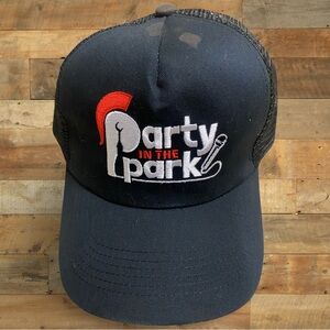 Party in the Park Trucker Hat Black OSFA